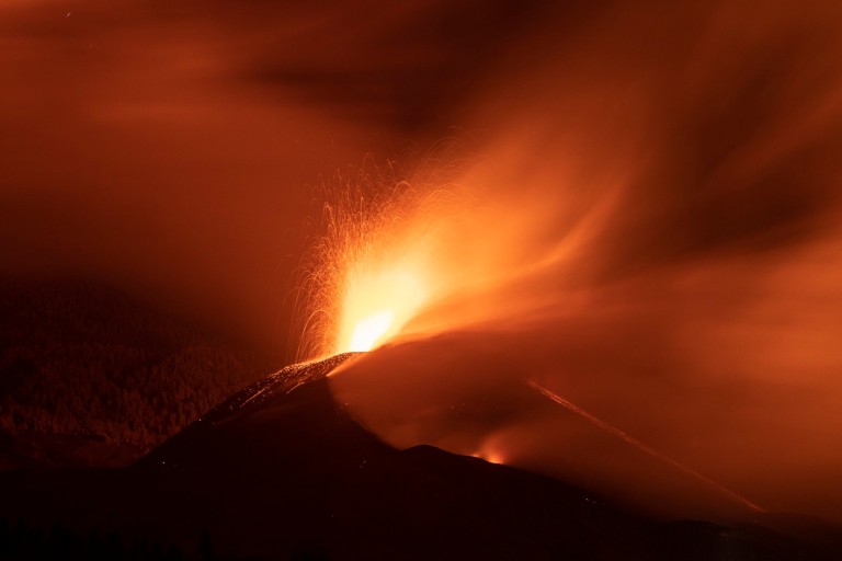 El volcán Cumbre Vieja sigue en erupción