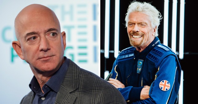 Branson planea un viaje al espacio el próximo mes para vencer a Jeff Bezos