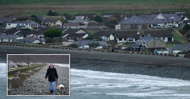 Este pueblo costero de Gales podría ser la primera víctima del cambio climático en el Reino Unido.